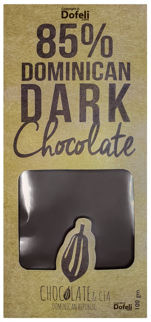 Chocolate Experience brings a Dominican organic dark bar with 85% cacao content, free from artificial colors and saturated fats.